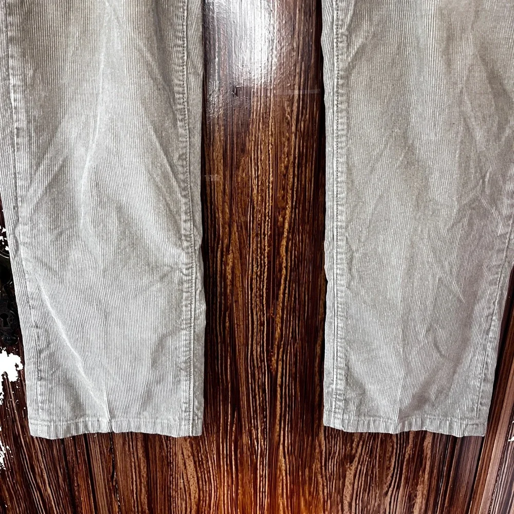 J. Crew The Sutton Corduroy Pants Mens‎ 33x32 Tan Khaki Straight Leg A8934